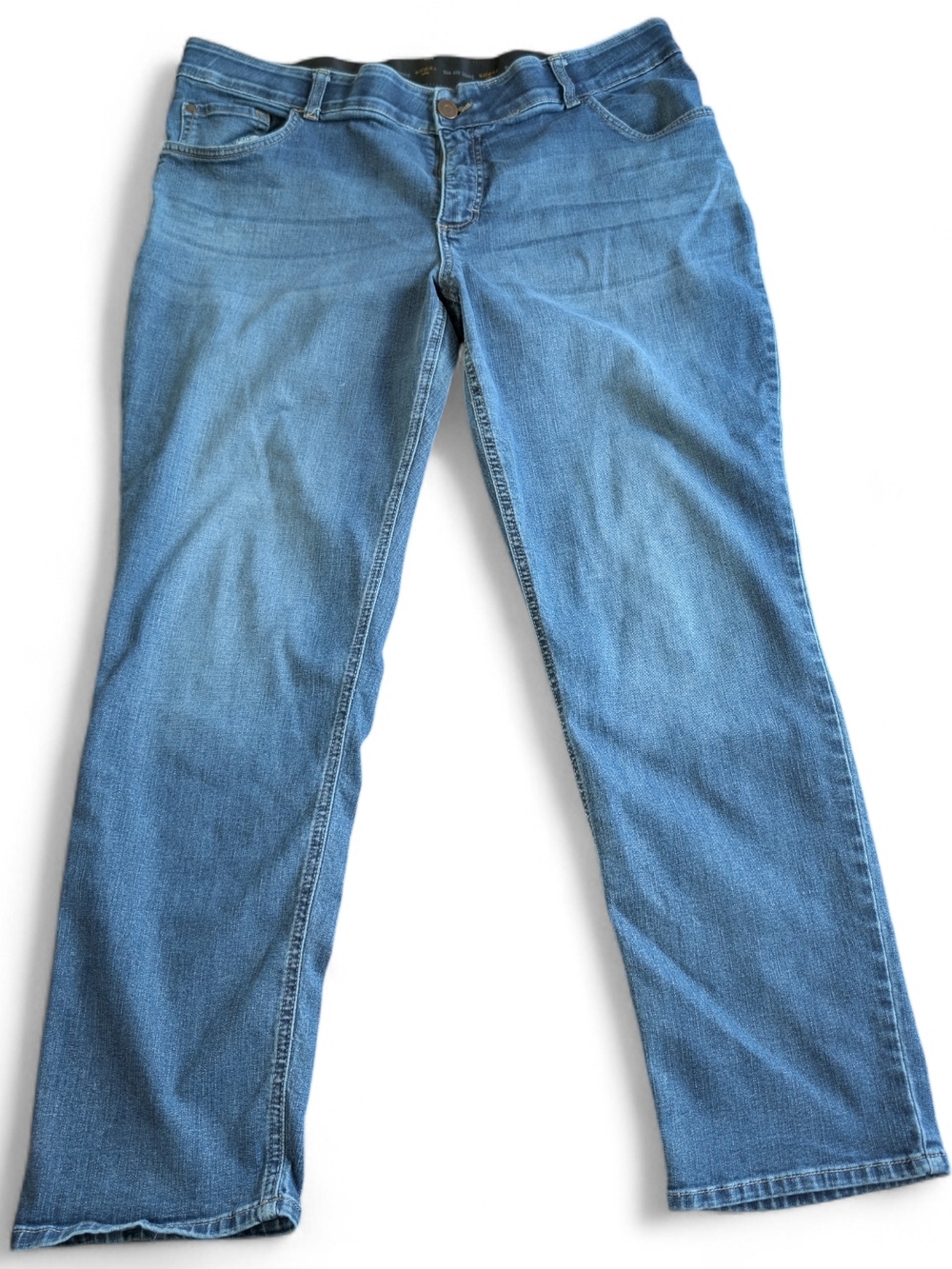 Riders by Lee Women's Light Wash Slim Straight Jeans